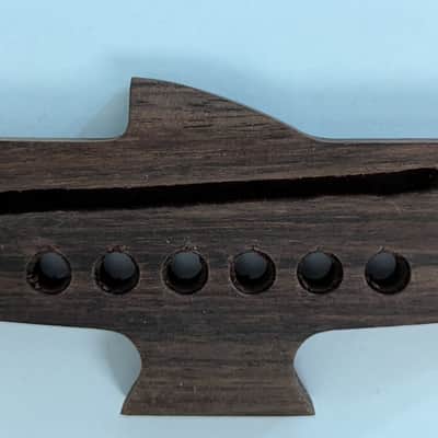 Eagle Style Acoustic Guitar Bridge - Rose Wood (pre-owned) image 1