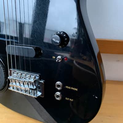 Synsonics Terminator Black Electric Guitar With Built In Speaker image 8