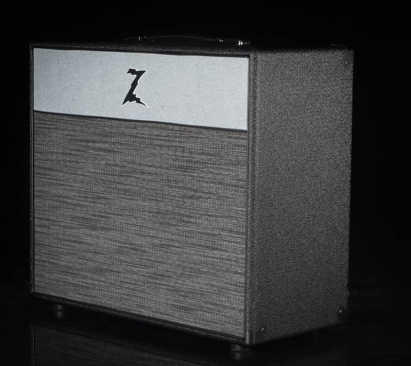 Dr. Z X-RAY 1x12 Combo - Black Tolex with Gray Panel and Z-Wreck Grill image 1