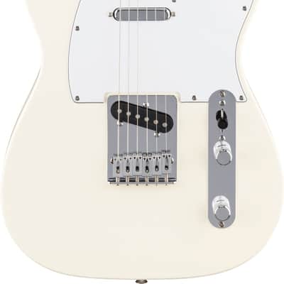 Fender Standard Telecaster White Pickguard Olympic White image 2