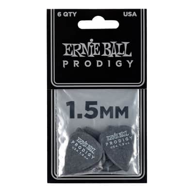 Ernie Ball Prodigy Standard 1,5mm Black (6 Pack) image 2