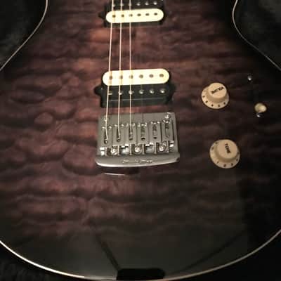 Ernie Ball Music Man BFR Axis Super Sport one off Ball Family Reserve Black Burst image 4
