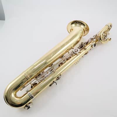 Selmer Model BS400 Baritone Saxophone SN AT15517041 RANGE TO LOW A! OPEN BOX image 5