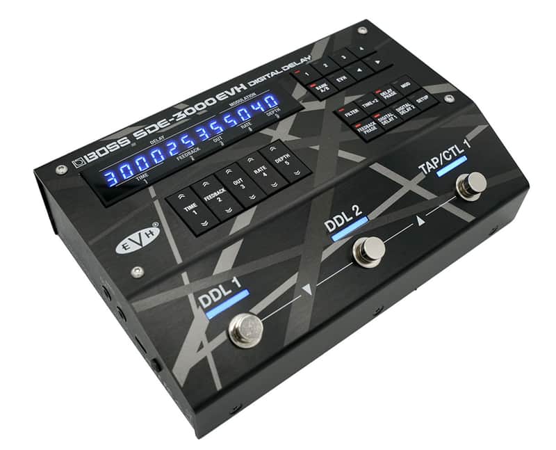 Boss SDE-3000EVH Dual Digital Delay Guitar Pedal (EVH Edition) - Open Box image 1