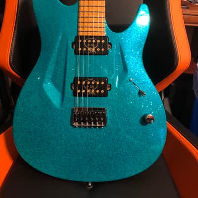 Aristides 060 Aqua green sparkle gloss image 2