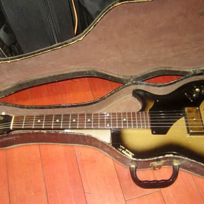 1959 National Thunderstick 3/4 Electric Silverburst w/ Original Case image 10
