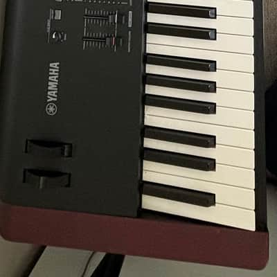 Bundle - Yamaha MOXF8 Production Synthesizer 2013 - Present - Gray / ProLine adjustable bench and stand image 1