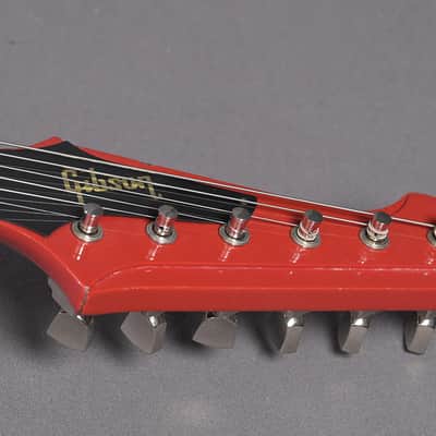 Gibson Firebird V 1963 Maestro Cardinal Red Light Aged image 18
