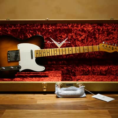 Fender 1955 Telecaster Custom Shop 2022 - 2 Tone Wide Fade Sunburst image 1