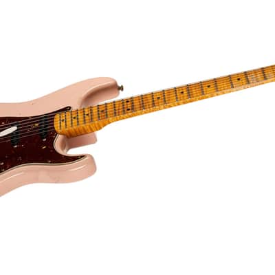 Fender Custom Shop 62 Flamethrower Stratocaster Journeyman Relic Shell Pink (Pre-Owned, 2024, EC+) #C7581784 image 3