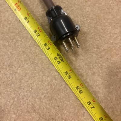 Hammond/Leslie 6 Pin Male to 6 pin Female Cable - 7 feet image 4