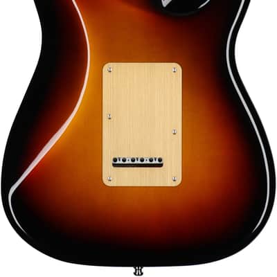 Fender American Ultra II Stratocaster Electric Guitar, Left-Handed (Ebony Fingerboard, with Case), Ultraburst image 7