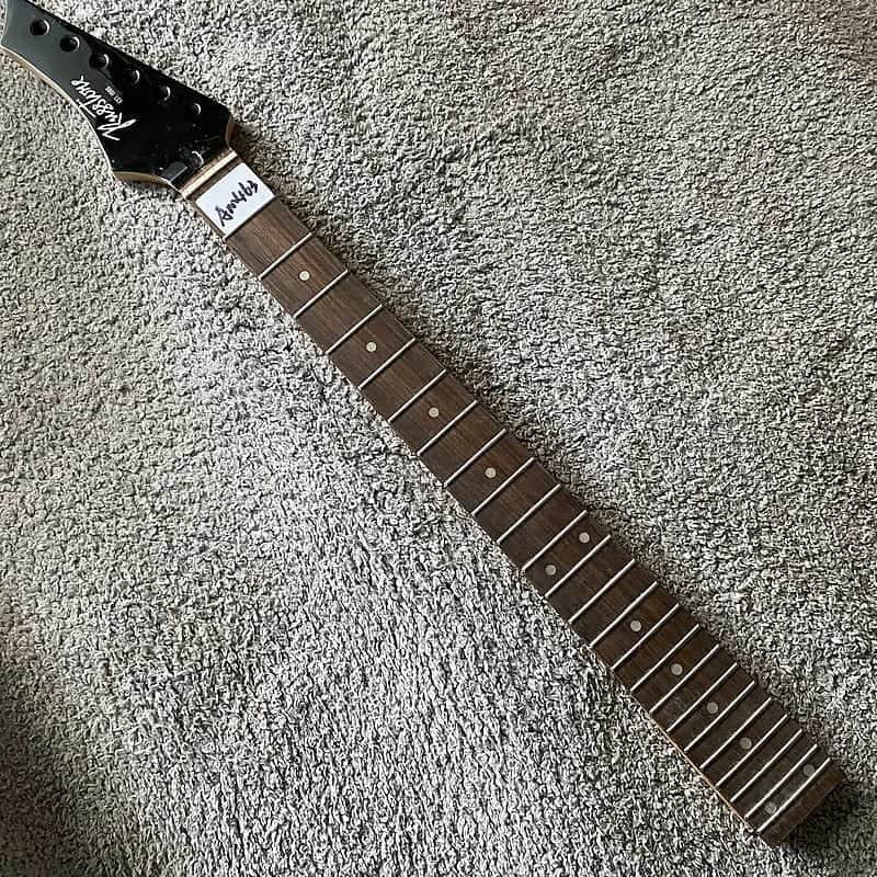 Left Handed Guitar Maple Wood Neck, 24 Frets Rosewood Fingerboard image 1