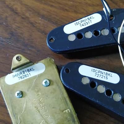 Dimarzio /Ibz Humbucker & single Pickups image 3