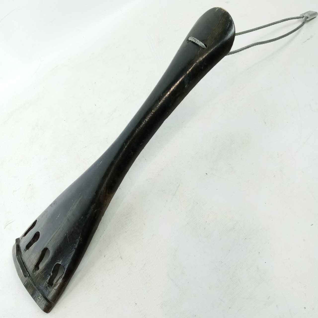 Upright Bass Ebony Tailpiece Vintage Wood Part 3/4? — main photograph
