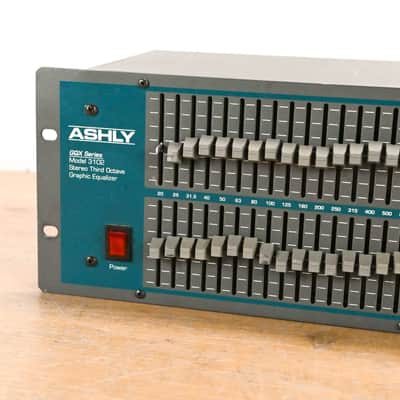 Ashly GQX-3102 2-Channel 31-Band Graphic Equalizer CG01273 image 4