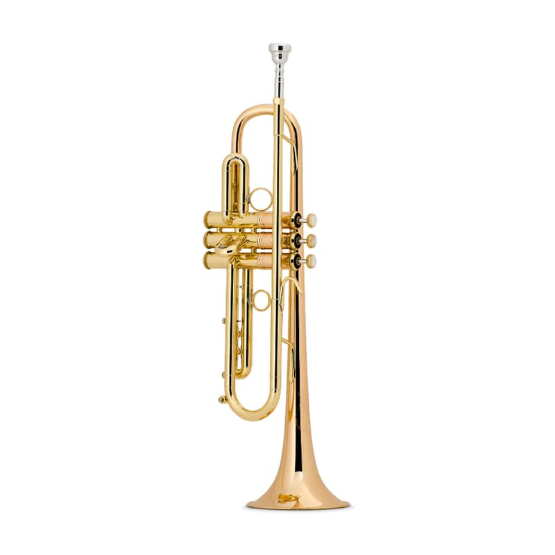 Bach Stradivarius Commercial Series Pro Bb Trumpet Outfit, Lacquer image 1