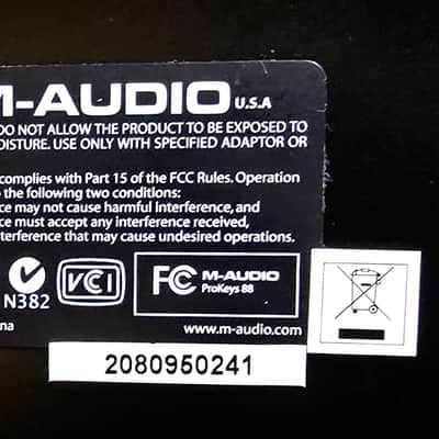 M-Audio Prokeys 88-88-Key Hammer-Action Premium Stage Piano image 5