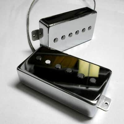 Humbucker Size Hybrid Pickups SET Strat Tone Alnico 5 ROD Magnets Stratocaster Fender Twang PAF Q. image 3