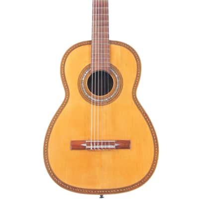 Salvador Sancho ~1915 classical guitar -  nice guitar in Torres style + amazing decorations + video! image 1