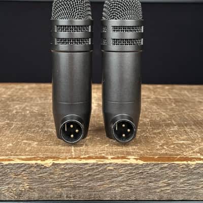 Vintage Yamaha MZ204 Cardioid Dynamic Microphone Pair. Great Shape. MZ-204 MZ 204 image 6