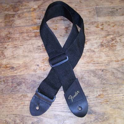 Fender Guitar Strap 2010s Black & Brown & Yellow image 1