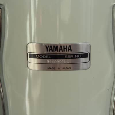 Yamaha Recording Custom 9000 - stage white 10" tom image 6