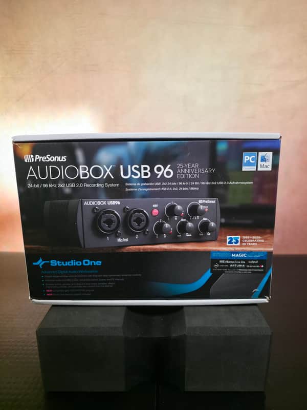 PreSonus Audiobox USB 96K 25th Anniversary Audio Interface 2020 - Present - Black image 1