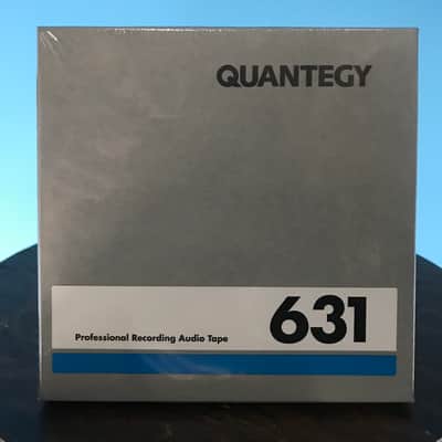 Quantegy 631 1/4" x 600' on a 5" Plastic Reel/ Boxed New image 1