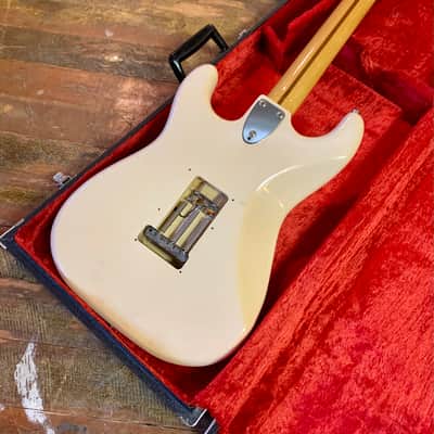 Tokai Silver Star Super strat c 1980 Olympic white original vintage mij japan matsumoku fujigen image 12
