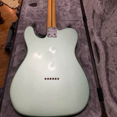Fender American Professional II Telecaster with Rosewood Fretboard 2020 - Present - Mystic Surf Green image 4
