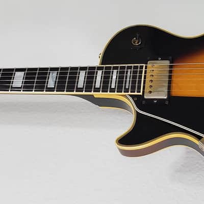 1979 Gibson Les Paul Custom Left-Handed Lefty Tobacco Sunburst Vintage Electric Guitar image 3