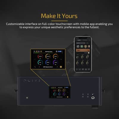 HOTONE Multifunctional Modern Bluetooth Modeling Amplifier Touch Screen Guitar Bass IR Cabinets with Multi FX Stereo Mobile APP AP-30(U.S. domestic inventory) image 6