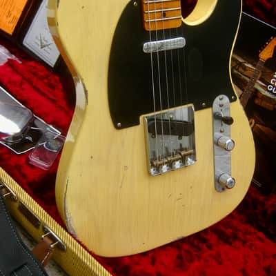 ♚ MINT ♚ 2017 Fender CUSTOM SHOP Ltd NAMM '51 NOCASTER RELIC ♚ INCREDIBLE ♚100%♚ 7.6 LBS image 15