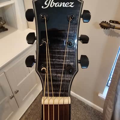 Ibanez AEWC32FM-BFD 2023 - 2024 - Black Sunset Fade High Gloss image 3