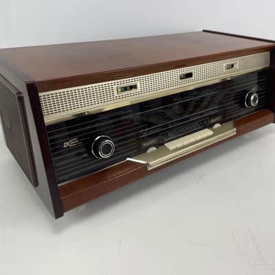 Philips - B7X94A - Tube Radio - Bi-Ampli - Serviced (Cleaned/Tubes Replaced) image 3