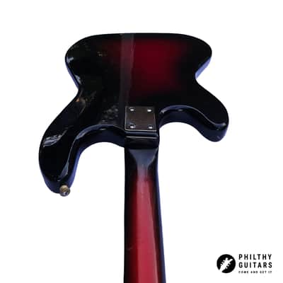 1966 Hofner 185 shortscale bass in Redburst Tocotronic (Vintage, Restored) image 18