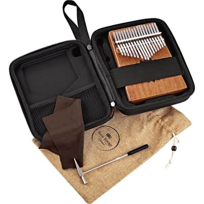 Meinl Sonic Energy Sound Hole Kalimba C Major 17-notes Mahogany Matte image 3