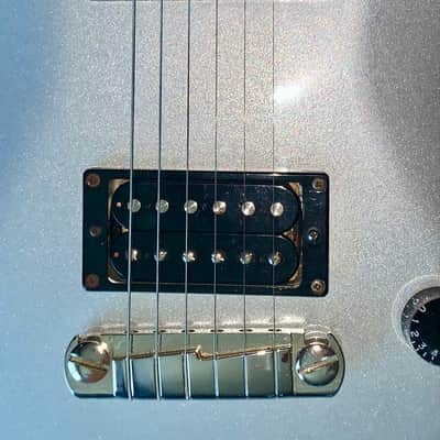 PRS SE Mark Tremonti single cut silver electric guitar with gigbag image 4