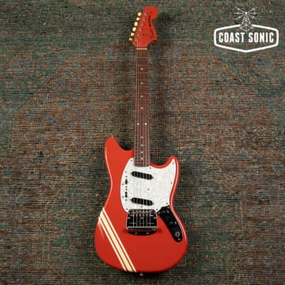 2004 Fender '69 Competition Mustang reissue MG69 Fiesta Red Matching Headstock MIJ Japan image 2