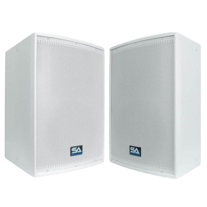 Arctic 12 Pair of Premium White 12" Loudspeakers or Monitors - Church Series image 1