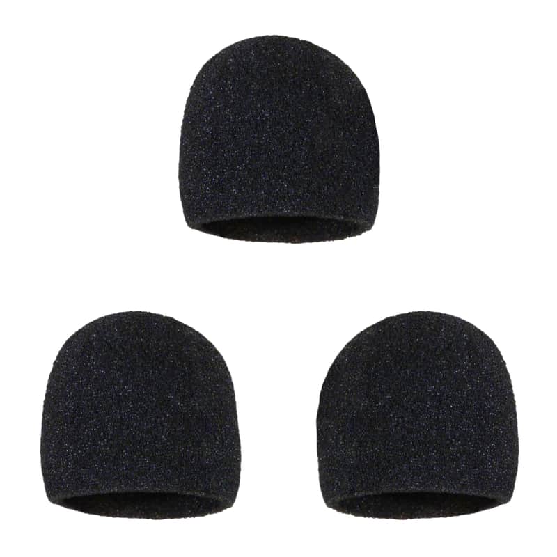 Microphone Inner Windscreen - 3 Pack - Fits Shure SM58, Beta 58A, SM48, PG58 & Others For Vocal Mic image 1