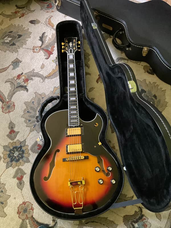 Byrdland style hollow body archtop 2000’s - Sunburst image 1