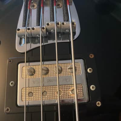 1990s DeArmond by Guild Starfire Bass Short Scale Hollowbody Electric Bass w/Case image 6