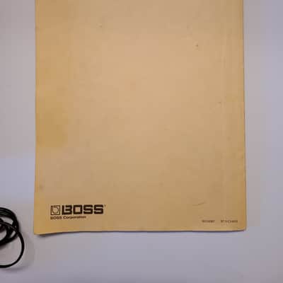 Cleaned Boss DR-5 with fresh internal battery, manual, power adapter. image 10