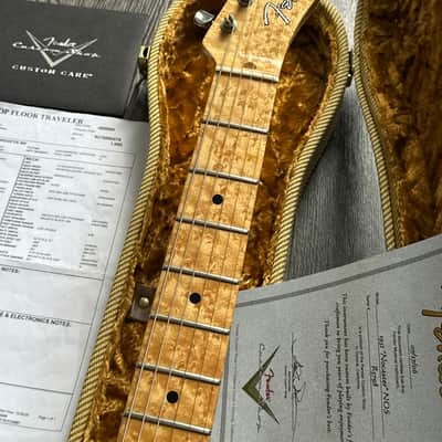 2006 Fender 1951 Nocaster Highly Figured AA Birdseye Maple Neck with COA & Case image 3
