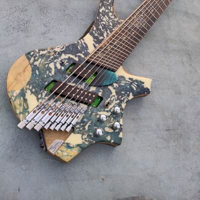 SBC Guitars, Andromeda Hybrid Guitar, 2 outputs image 9