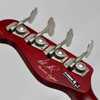 Yamaha BBPH Peter Hook Signature Super Limited Edition BB Bass 2020 Fire Red w/Gig Bag image 8