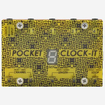 Moffenzeef Modular POCKET CLOCK-IT 4 Channel Clock Divider and Random Trigger Sequence Generator image 1
