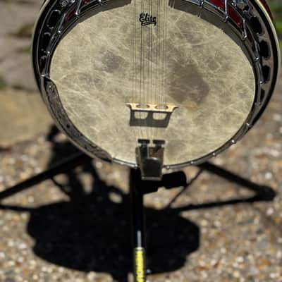 Washburn B-19 5 string banjo 1987 - Sunburst image 2